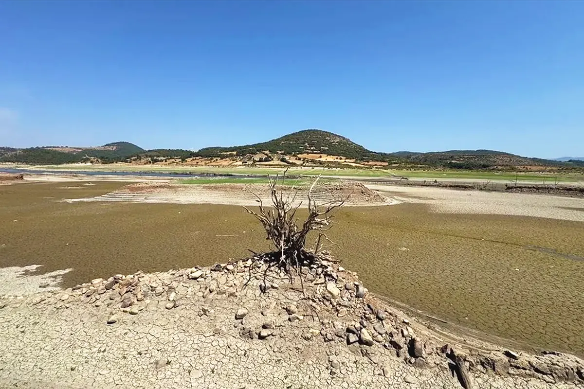 sequía, pantanos en Turquía