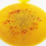 sopa de lentejas rojas
