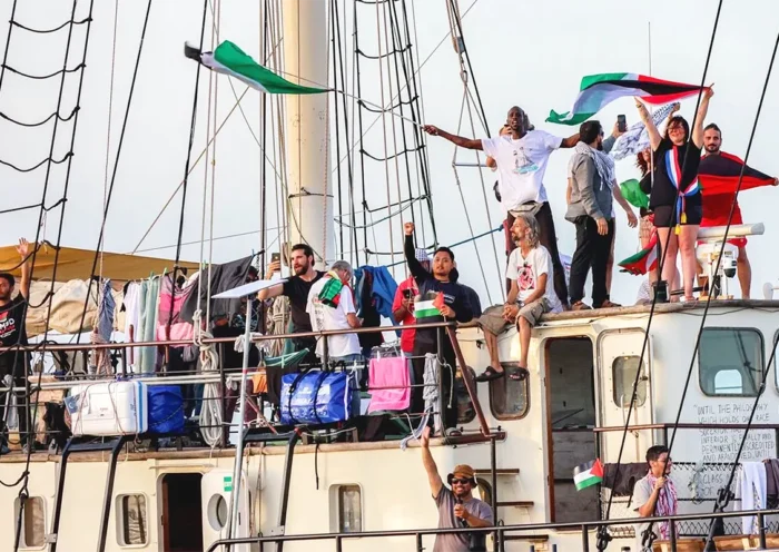 Sumud Flotilla, Gaza