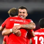 Turkish football team's goal