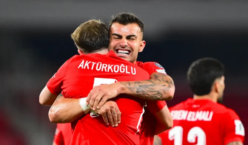 Turkish football team's goal