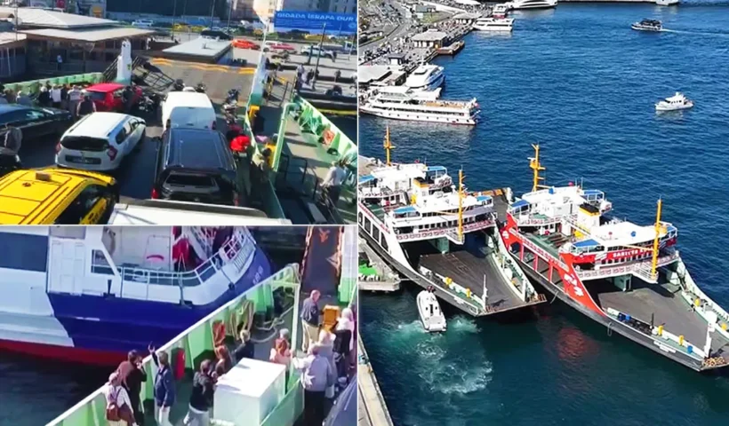 accidente de ferry en Eminönü, Estambul