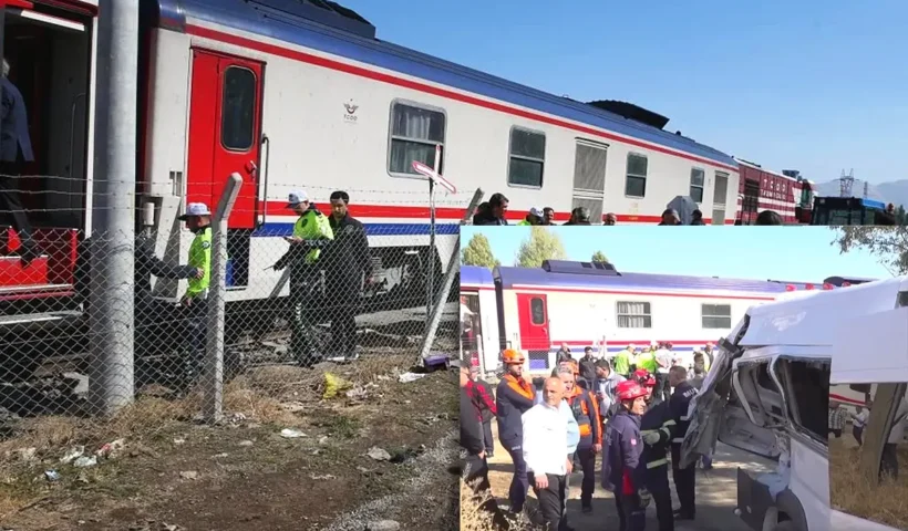 accidente de tren en Turquía