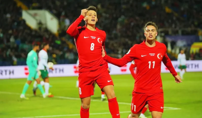 Arda Güler's goal with Turkey