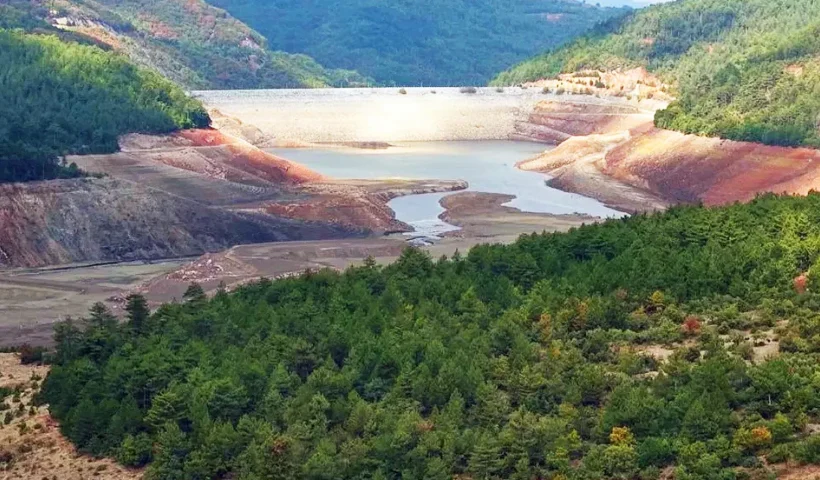 Bursa dams amid drought in Turkey