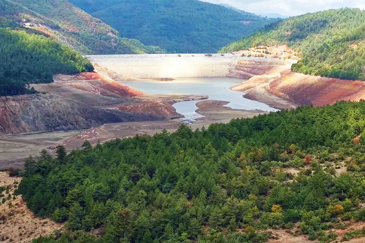 Bursa dams amid drought in Turkey