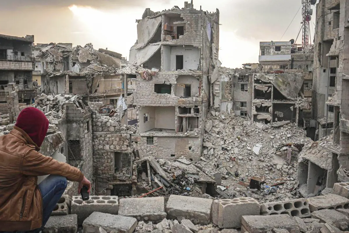 destrucción en Siria