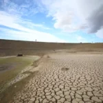 embalse seco en Turquía