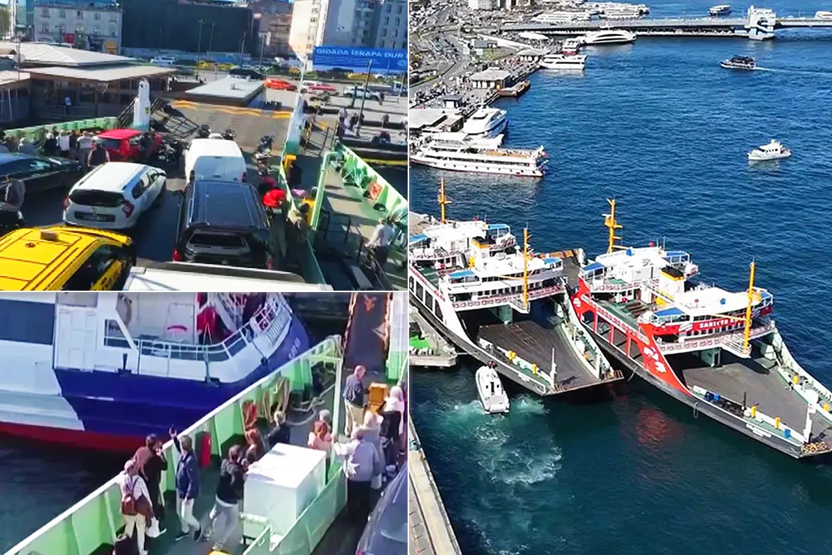 ferry accident in Eminönü, Istanbul