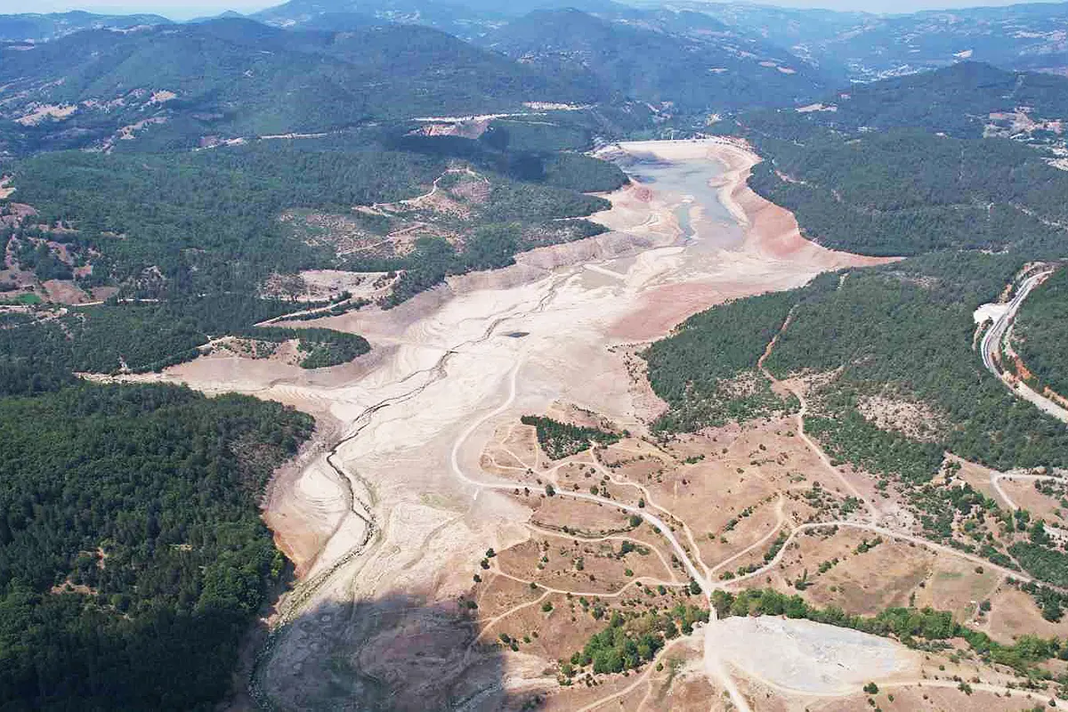 pantano seco en Bursa