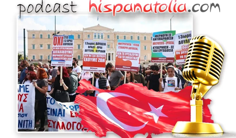 Redada antidroga entre España y Turquía, ayuda turca en Gaza, protestas en Grecia, sequía en Bursa