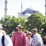 tourists in Istanbul