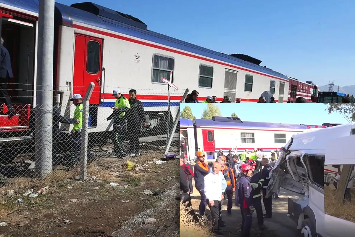 train crash in Turkey