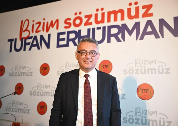 Tufan Erhürman, Chipre