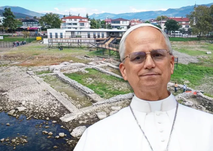 visita del Papa a la basílica de Nicea