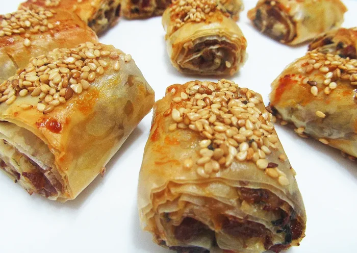börek with filo pastry