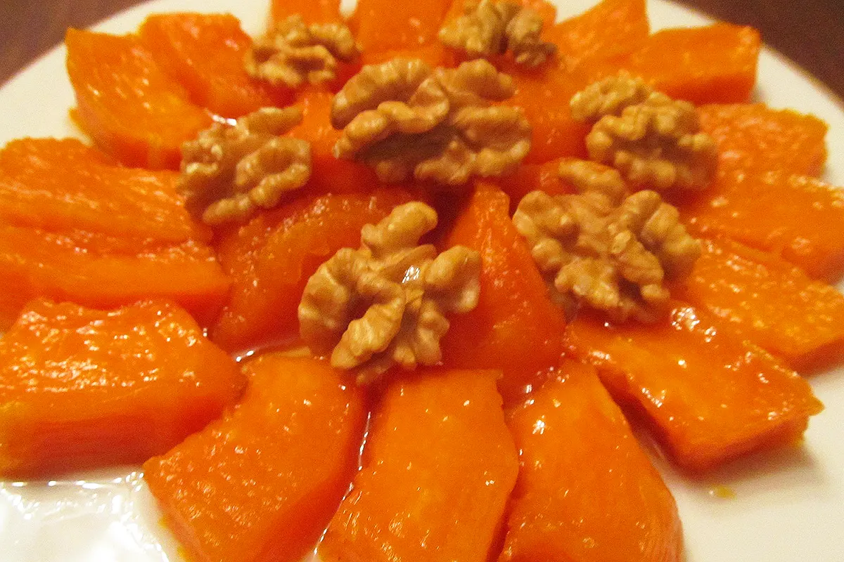 Candied pumpkin