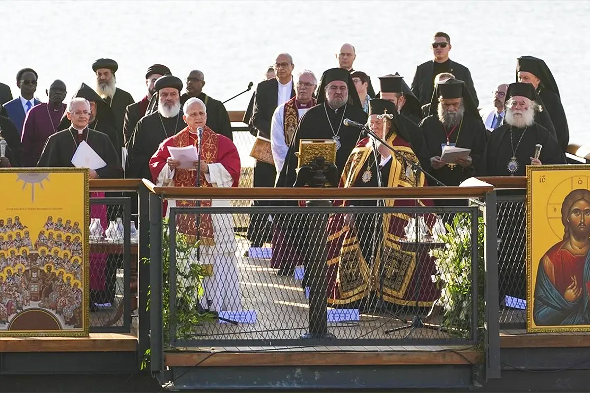ceremonia del Papa en Iznik (Nicea)