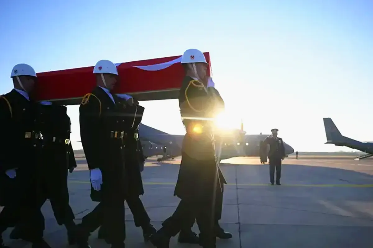 farewell to fallen Turkish soldiers