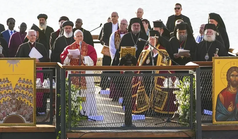 Pope's ceremony in Iznik (Nicaea)