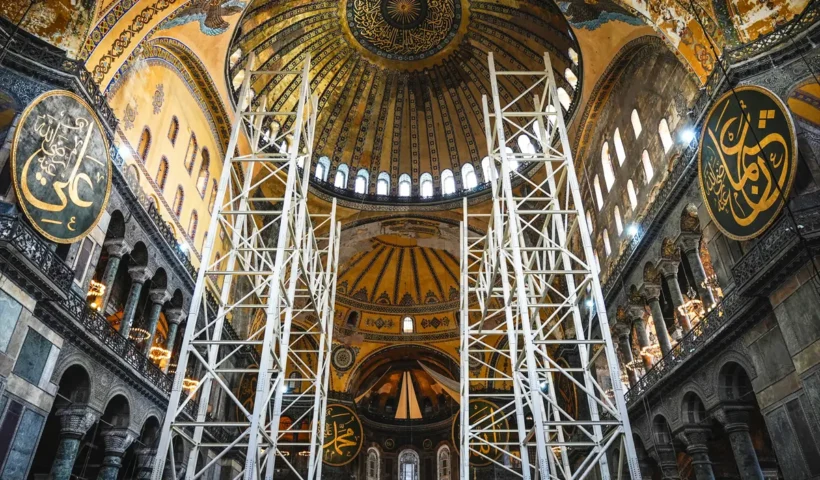 Santa Sofía, restauración