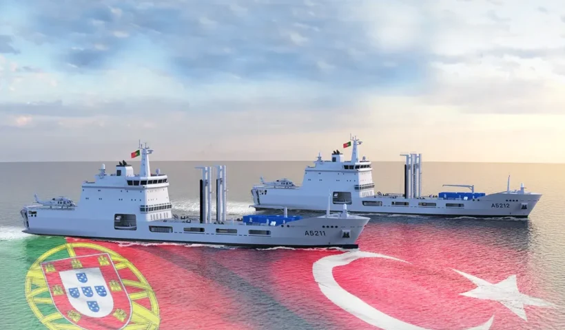 ships construction in Turkey for Portugal