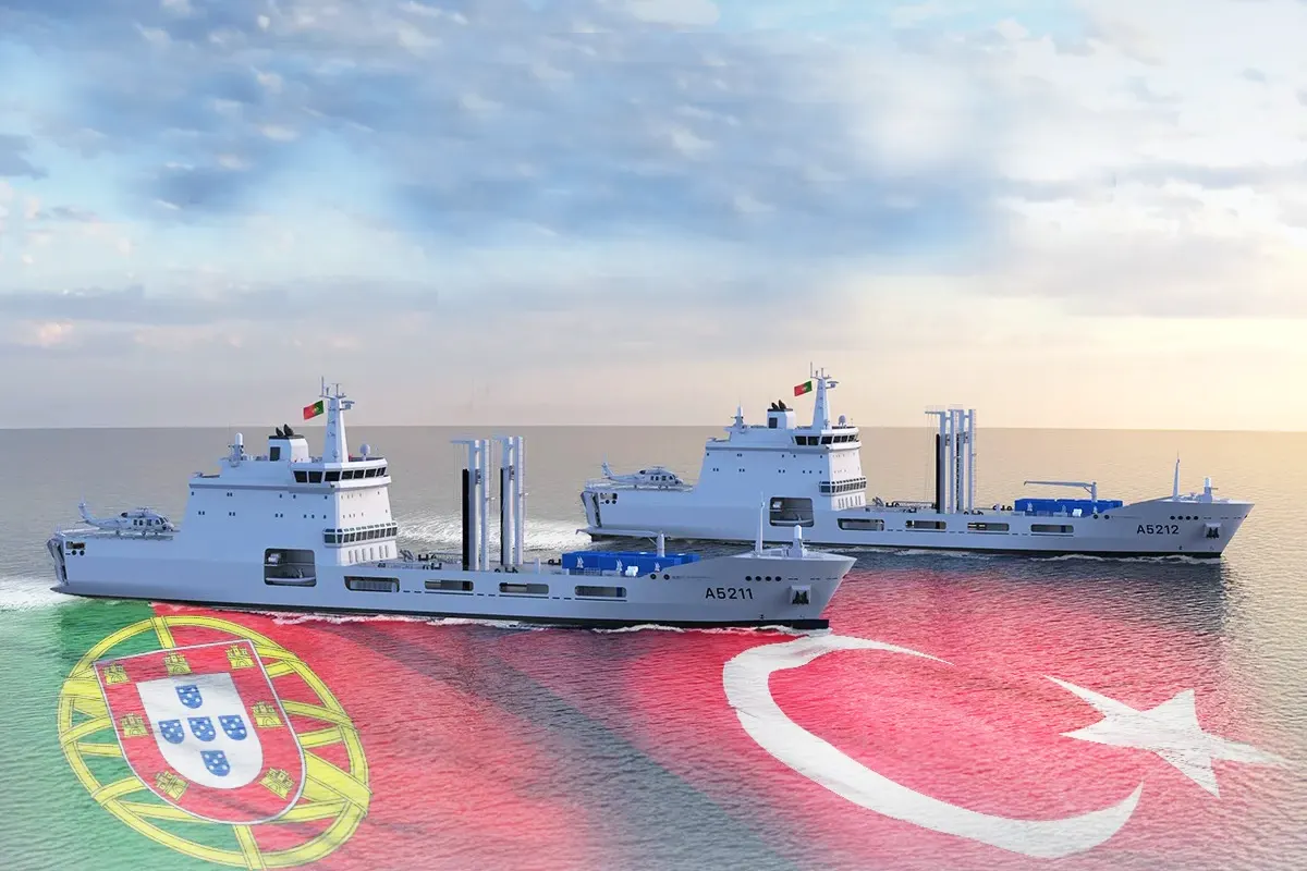 ships construction in Turkey for Portugal