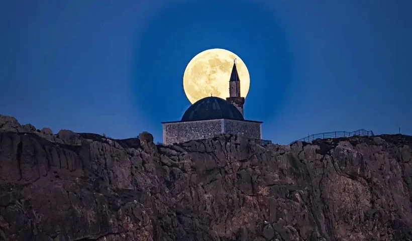supermoon in Turkey