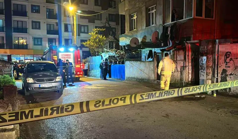 children dead in a fire in Istanbul