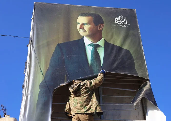 the fall of Assad in Syria