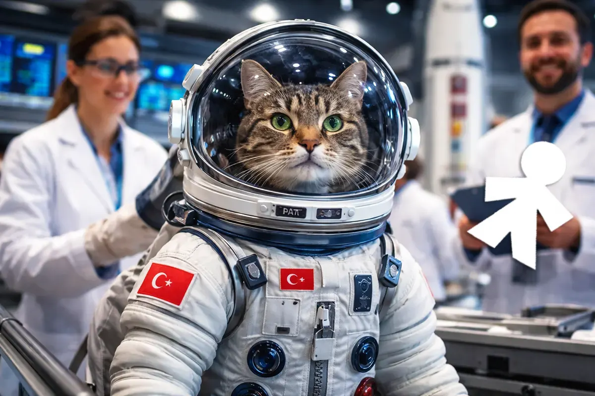 gato turco en el espacio (BROMA)