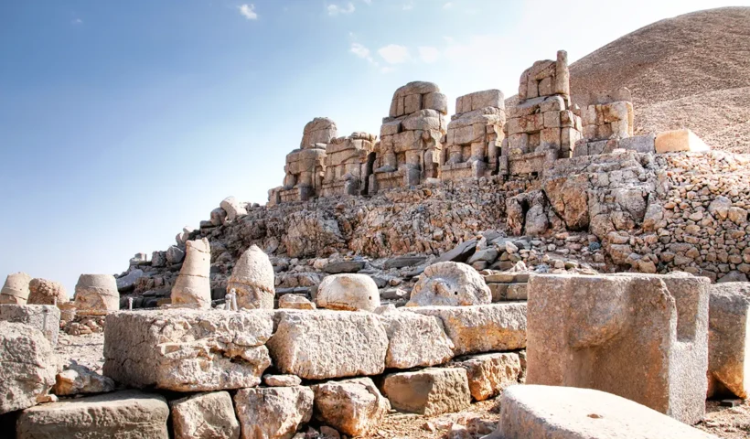 Monte Nemrut en Turquía