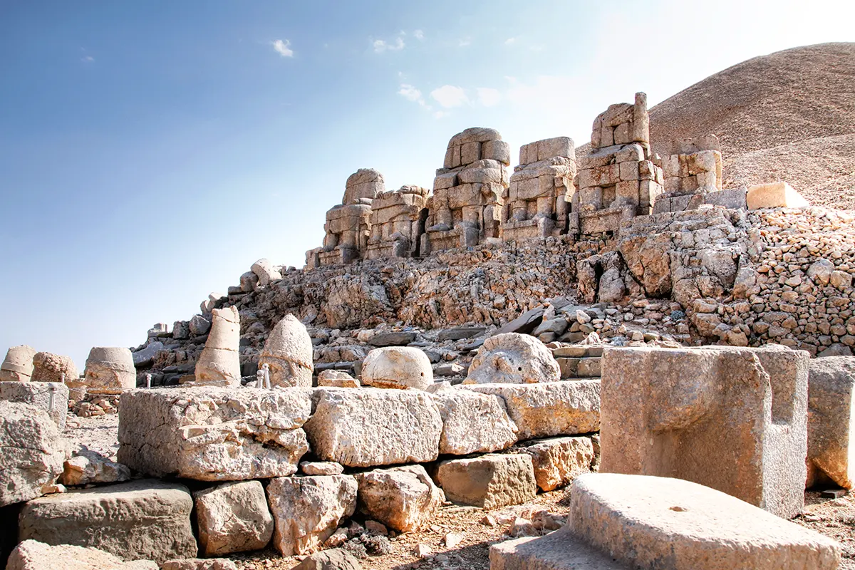 Monte Nemrut en Turquía