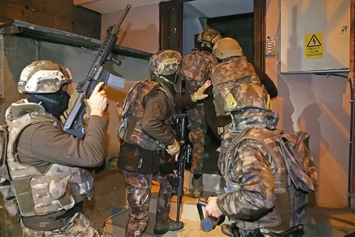operación antiterrorista en Turquía
