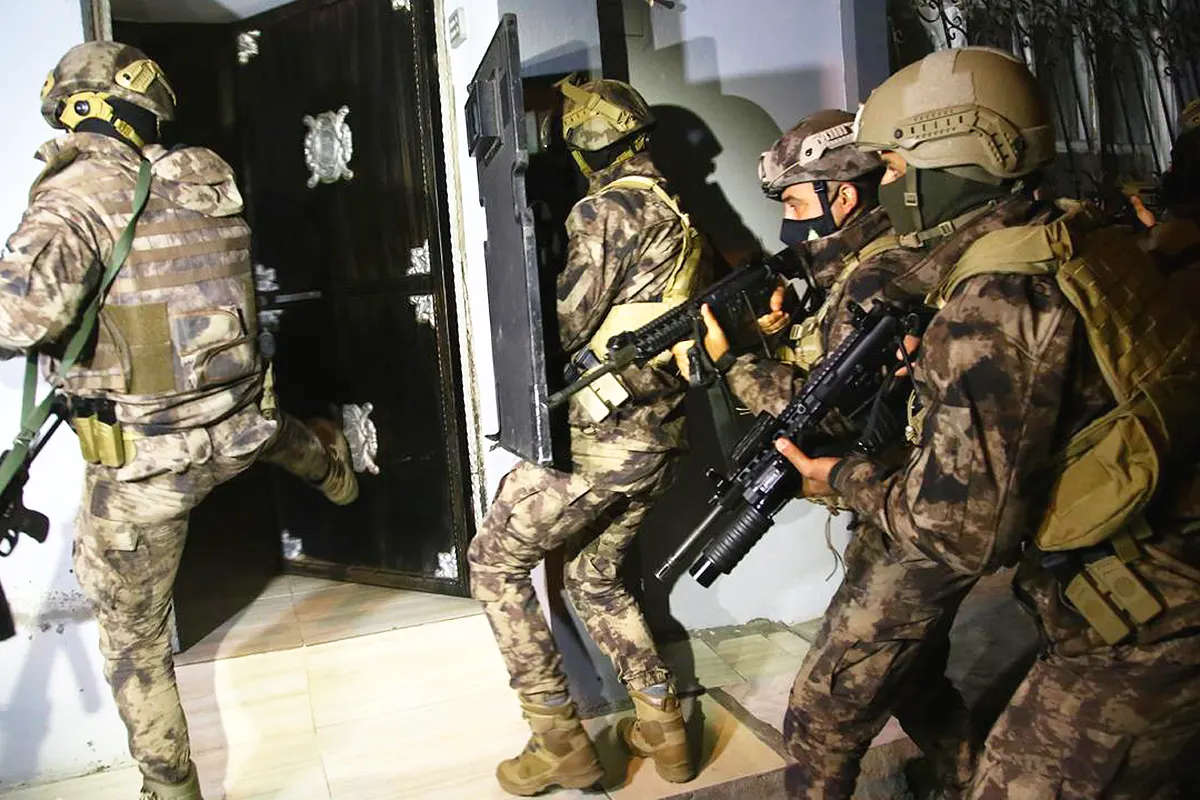 operación antiterrorista en Turquía