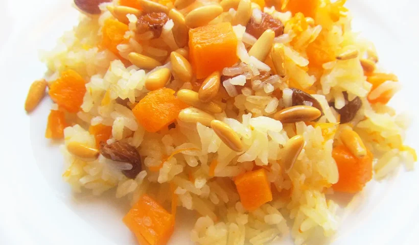 rice with pumpkin