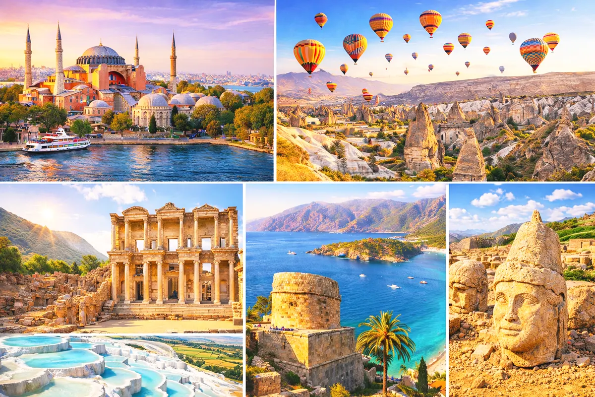 tourist destinations in Turkey