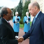 visita del presidente de Somalia a Turquía