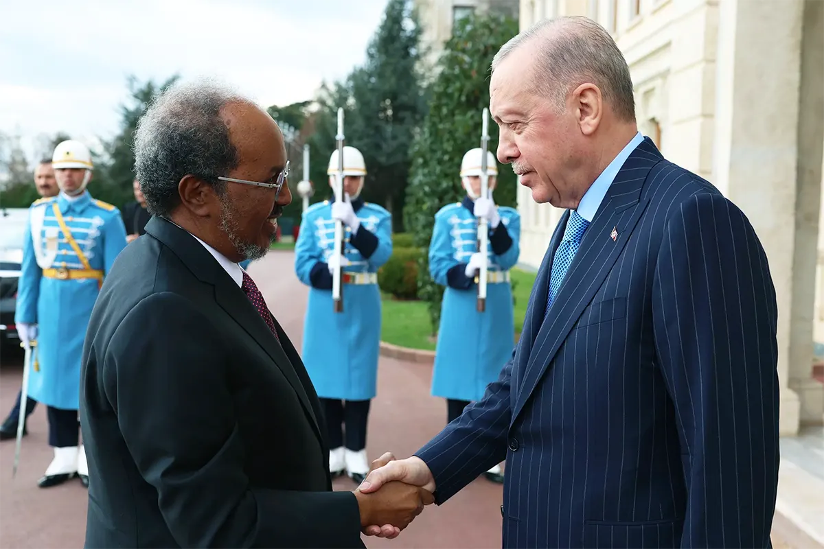 visita del presidente de Somalia a Turquía
