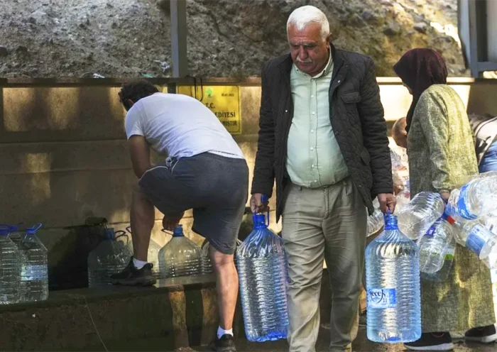 cortes de agua en Ankara