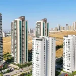 several housing blocks on the outskirts of Ankara