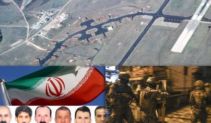 photos of those involved in Iran's spying network on Incirlik NATO airbase, arrested in operation