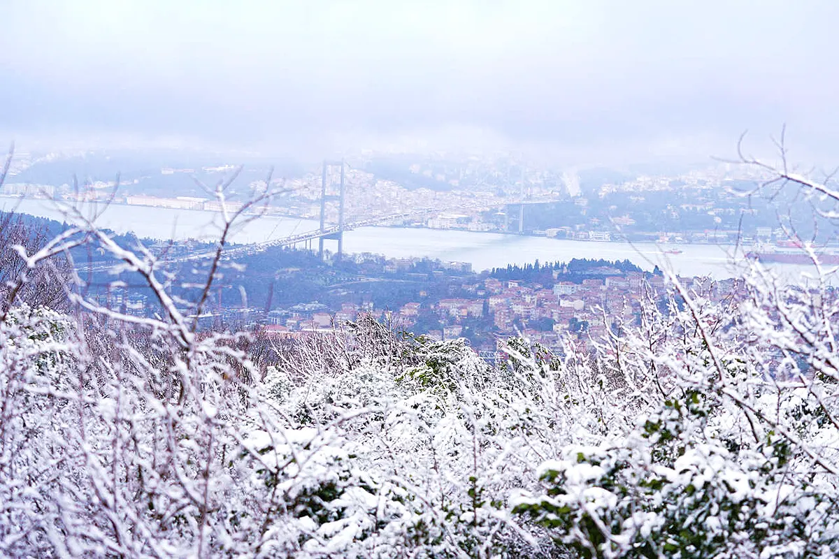 nevadas en Estambul