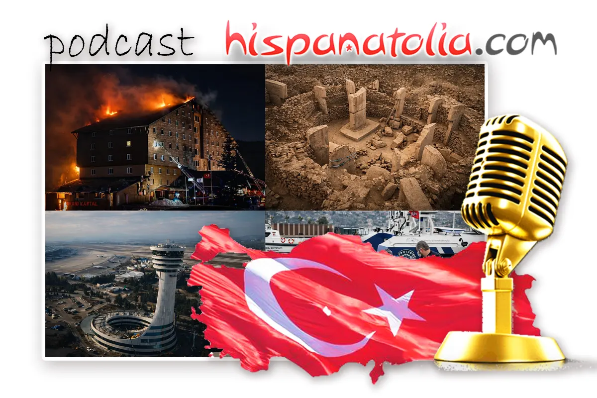 Aeropuerto de Ankara | Turismo chino en Göbeklitepe | Ruso desaparecido | Incendio hotel en Bolu