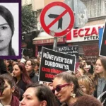 marcha de mujeres en Turquía condenando el asesinato de Durdona Khokimova