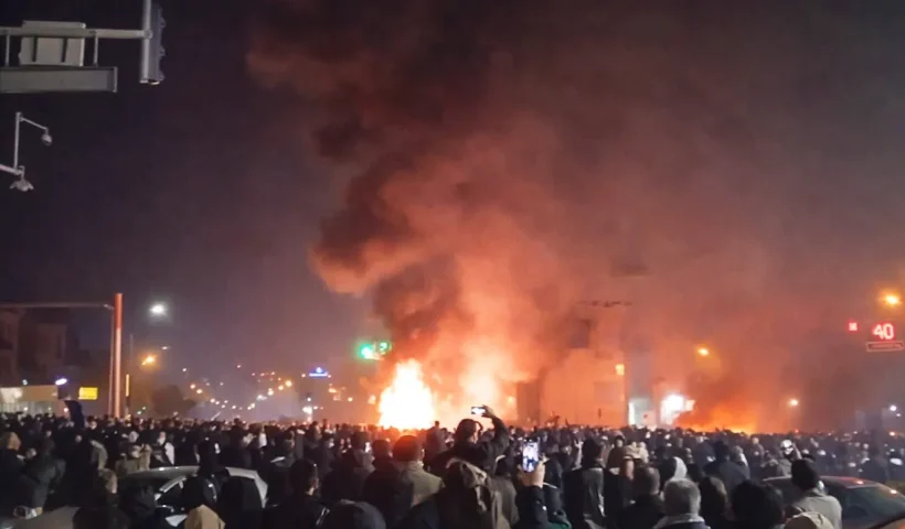 protestas por la inflación en Irán