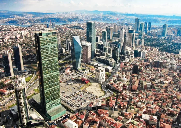 rascacielos en Estambul