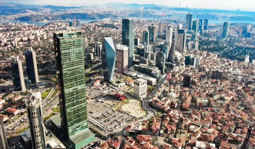 rascacielos en Estambul