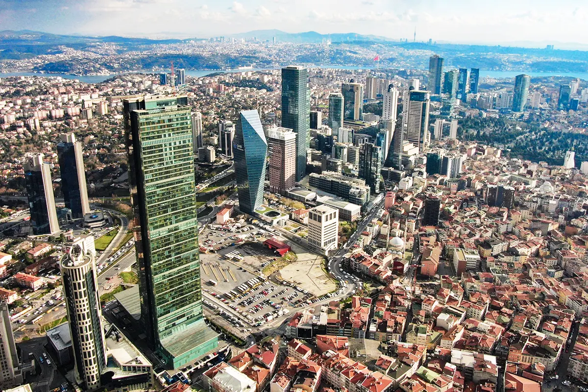 rascacielos en Estambul
