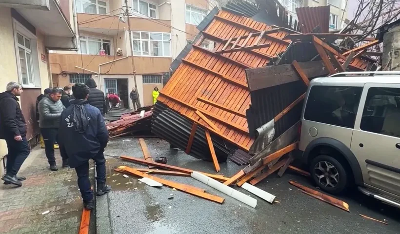temporal de viento en Estambul